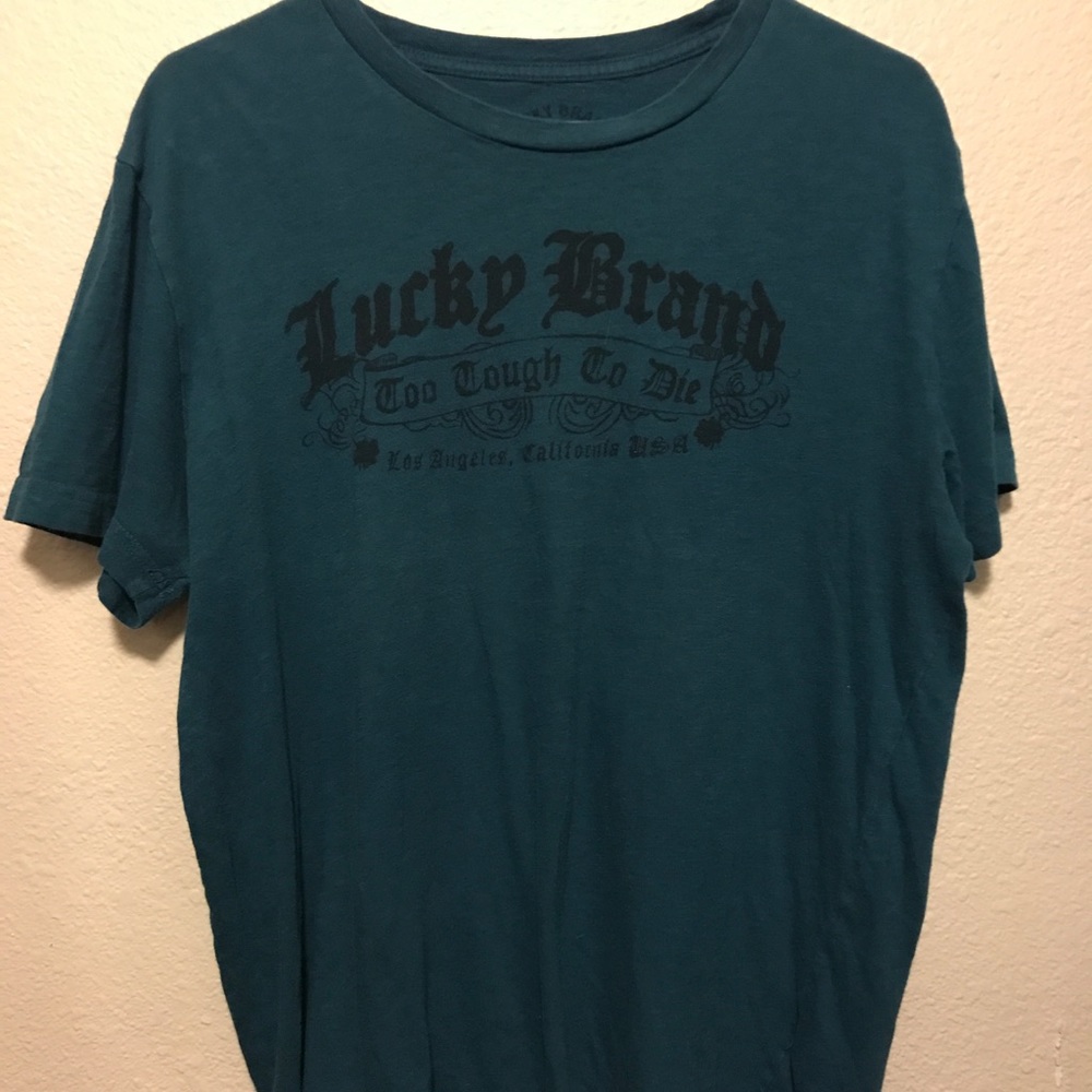 Lucky Brand Too Tough To Die Shirt Men’s Large